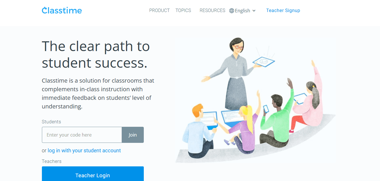 classtime homepage