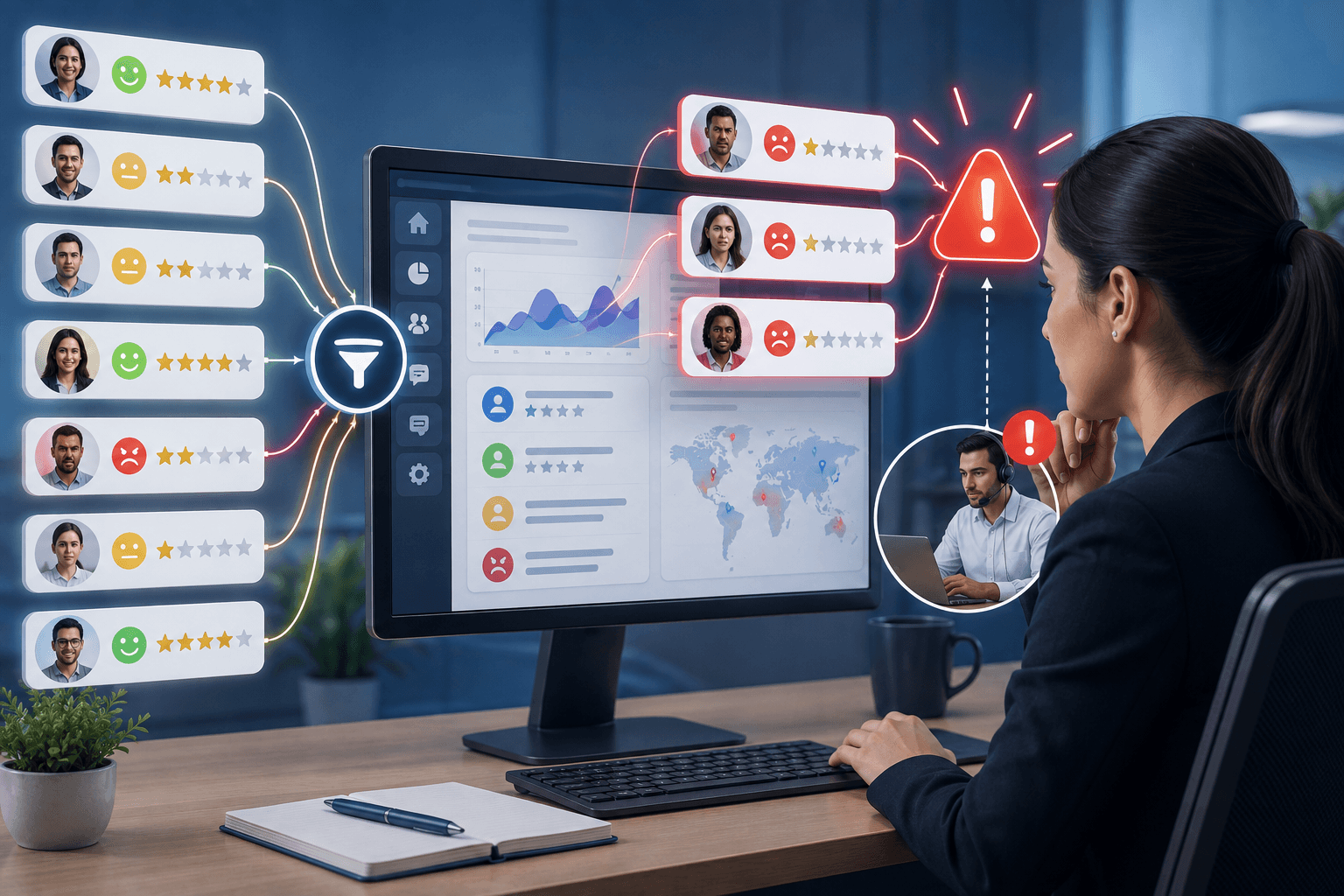 Not Every Feedback Response Should Trigger an Alert