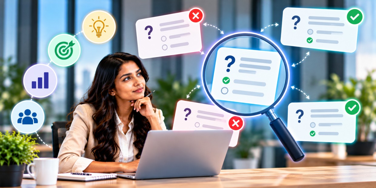 How to Choose the Right Question