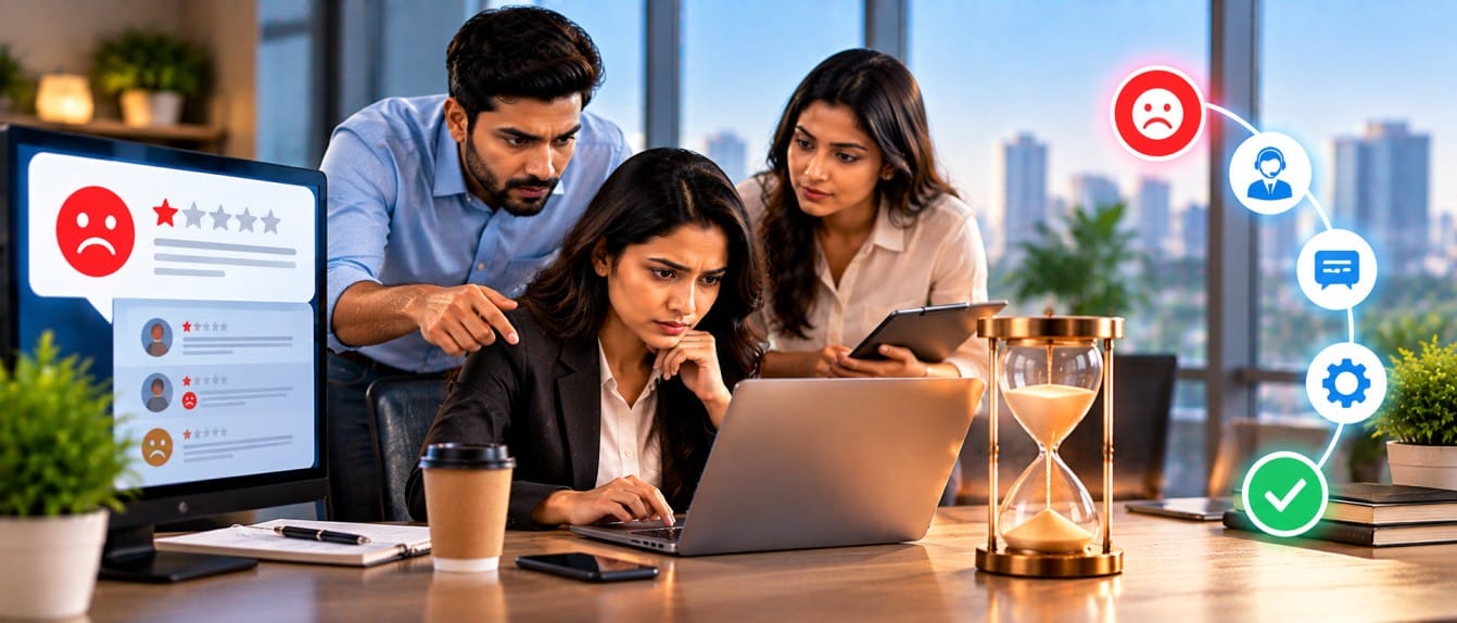 The First 30 Minutes After Negative Feedback: What Should Businesses Do?